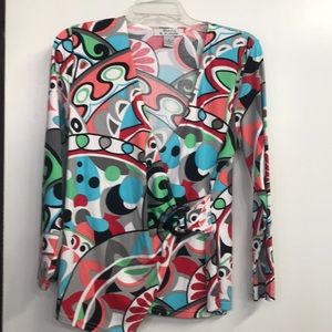Colorful top size medium